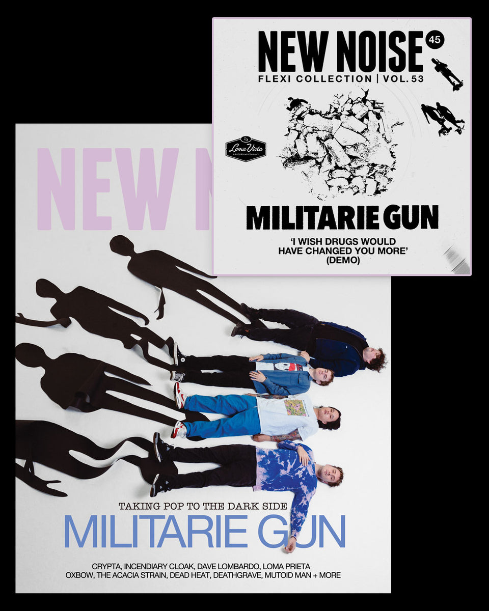 ISSUE 67 – COVER FT. MILITARIE GUN W/ EXCLUSIVE FLEXI – New Noise ...