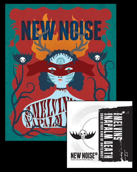 ISSUE 81 - THE MELVINS WITH NAPALM DEATH W/ 2 EXCLUSIVE FLEXIS!