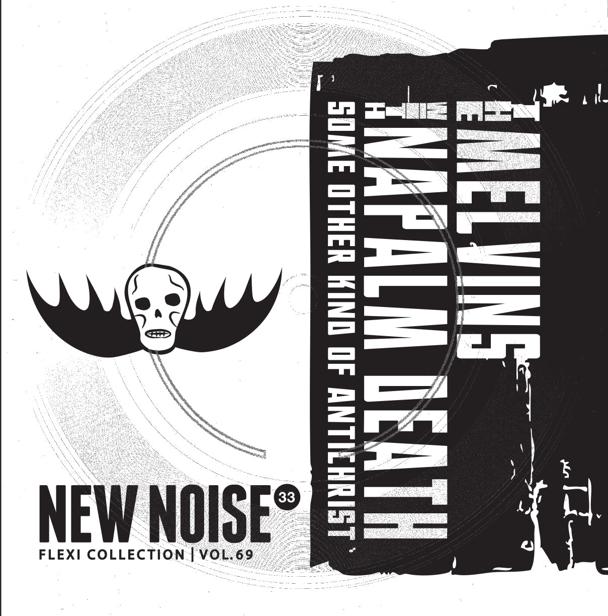 ISSUE 81 - THE MELVINS WITH NAPALM DEATH W/ 2 EXCLUSIVE FLEXIS