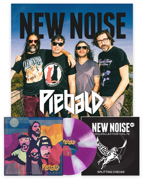 Piebald 'Tales for the Rages' Power Smile Corneto Vinyl (Exclusive - Limited to 100, purple) + Issue 81 Piebald Flexi Cover