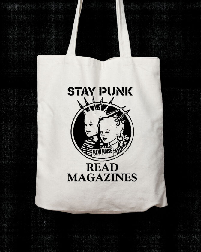 STAY PUNK, READ MAGAZINES TOTE
