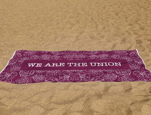 WE ARE THE UNION BEACH TOWEL